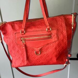 LOUIS VUITTON RED EMPREINTE MM